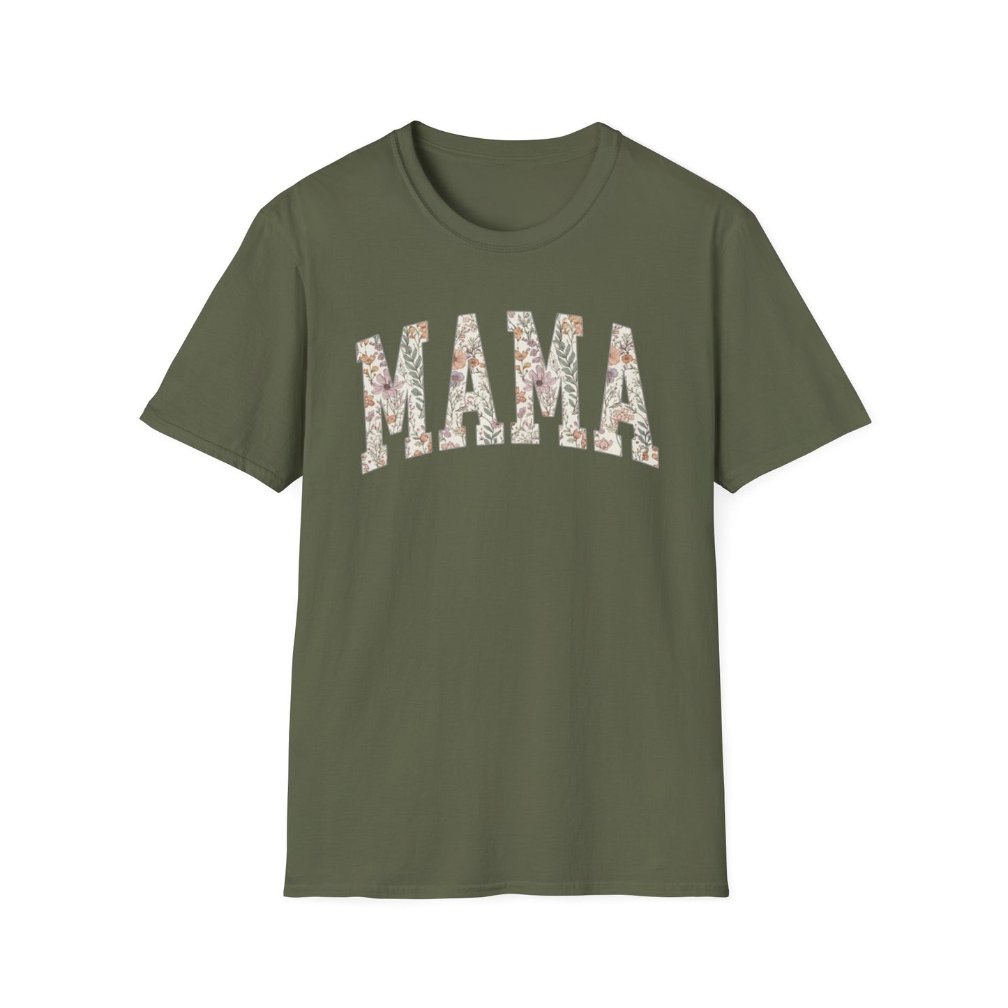 MAMA Floral Graphic T-Shirt