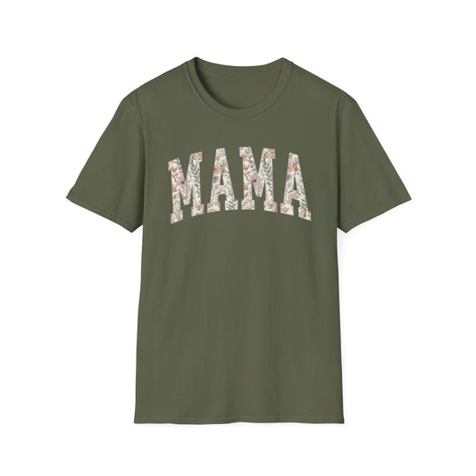 MAMA Floral Graphic T-Shirt