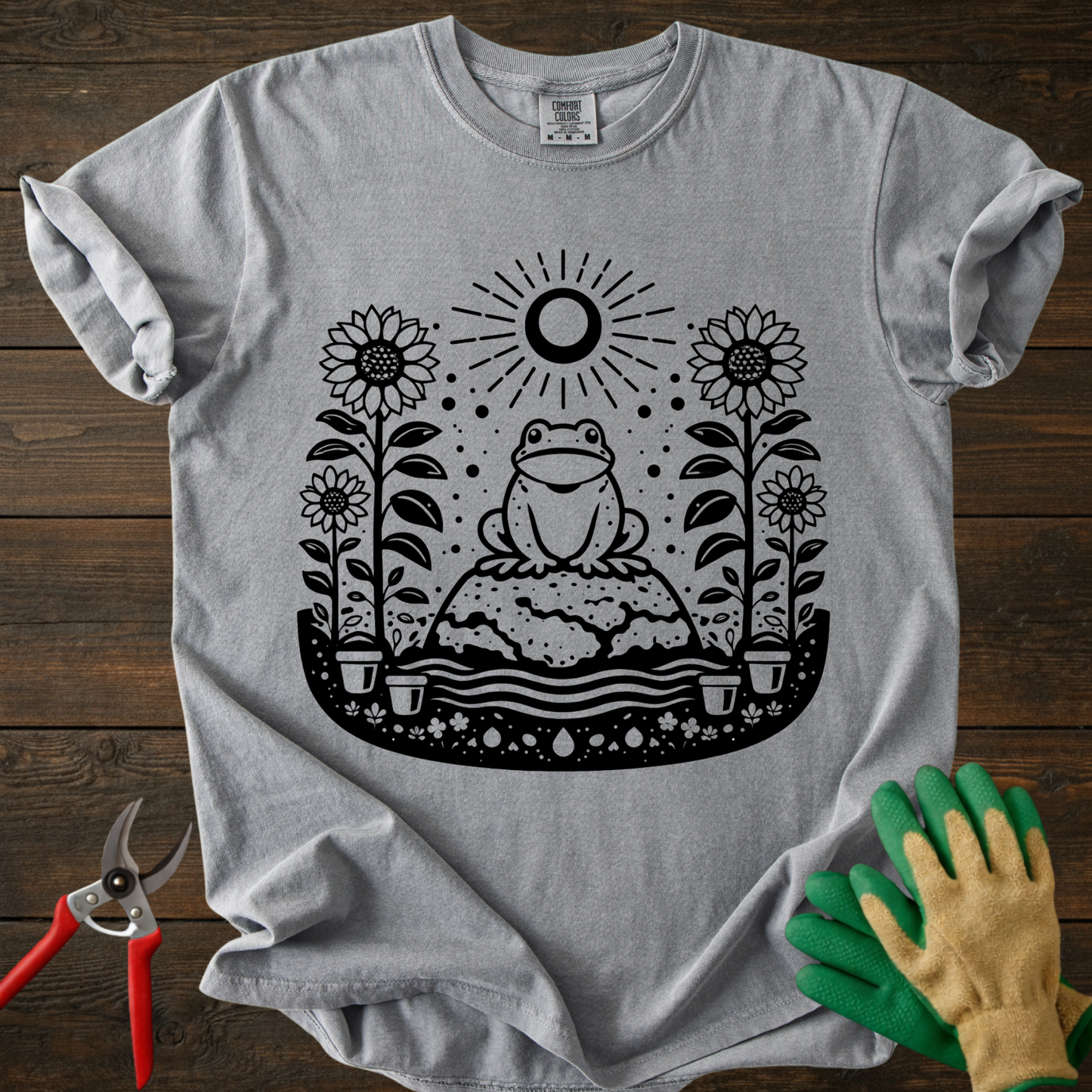 Frog & Sunflower T-Shirt
