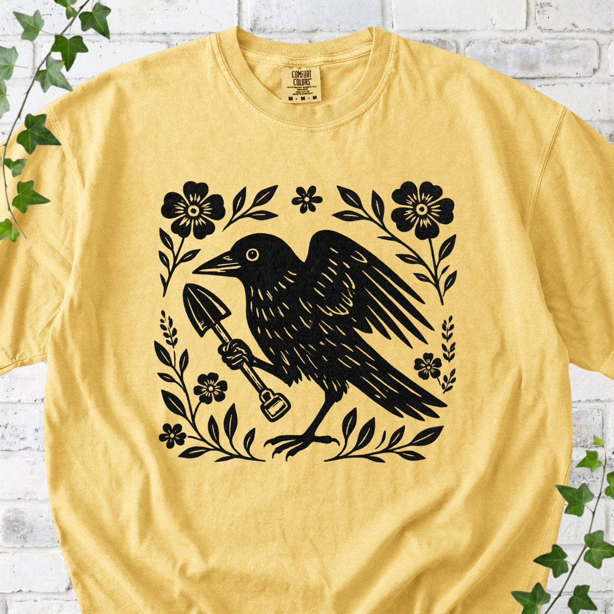 Crow & Shovel Graphic T-Shirt