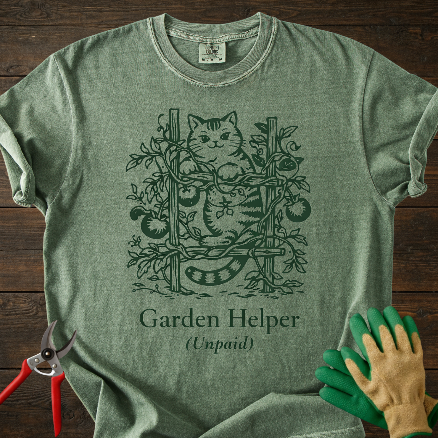 Cat Garden Helper T-Shirt