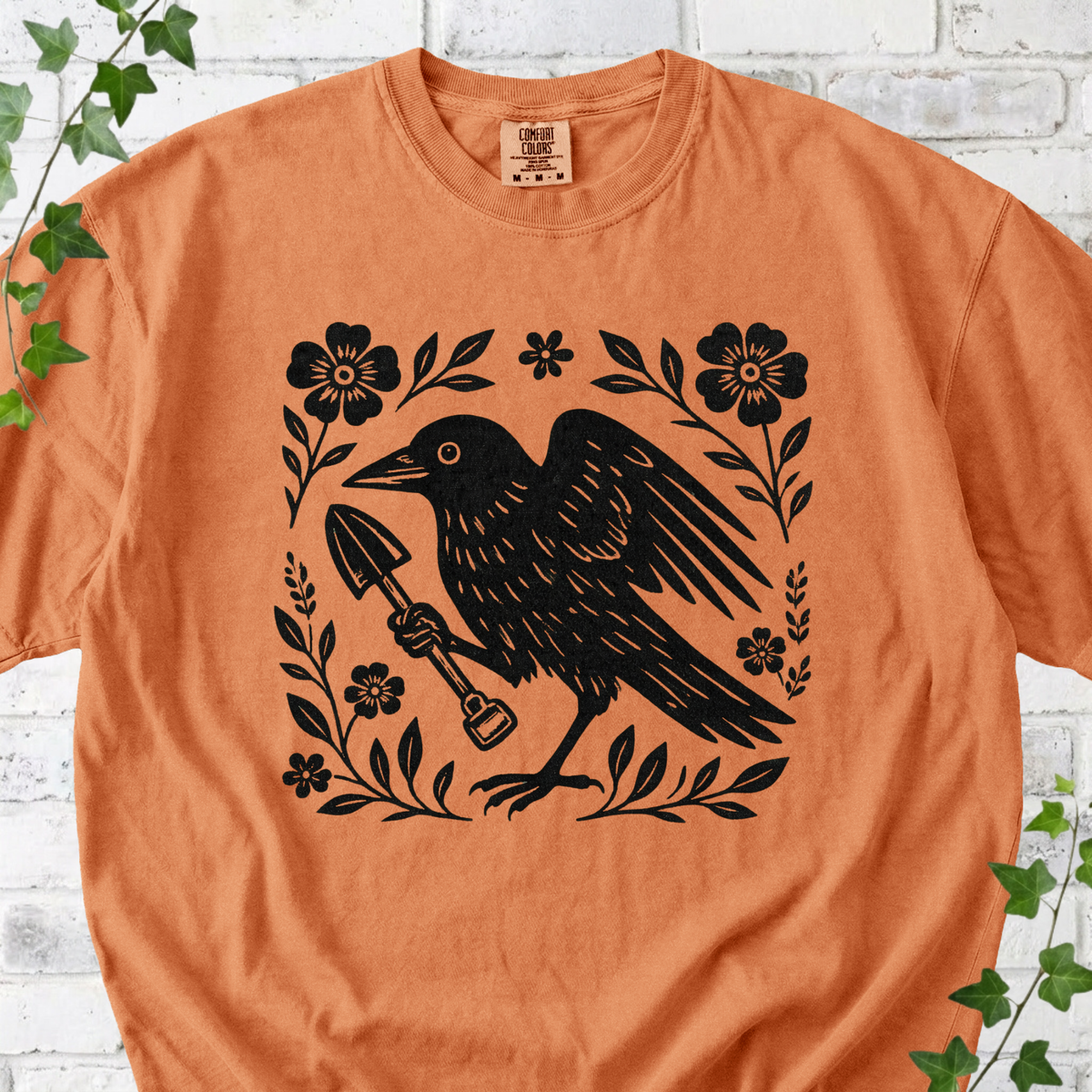 Crow & Shovel Graphic T-Shirt