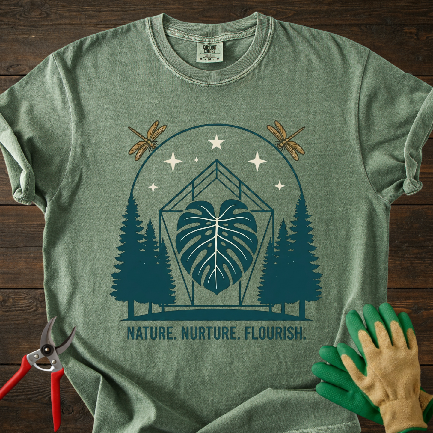 Nature Nurture Flourish T-Shirt