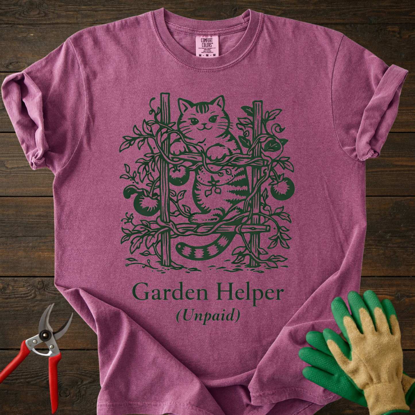 Cat Garden Helper T-Shirt