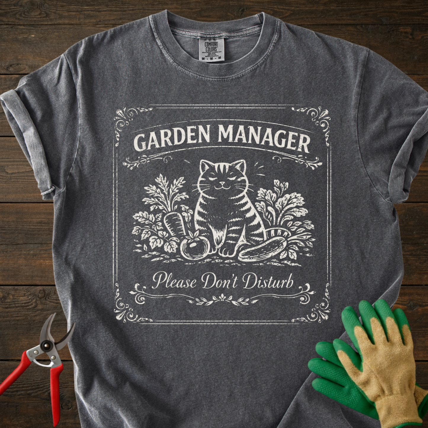 Cat Garden Manager T-Shirt