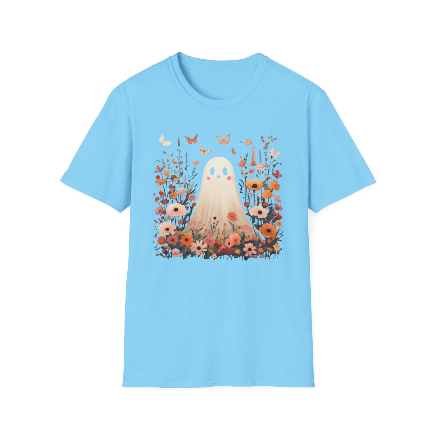 Ghostly Floral T-Shirt