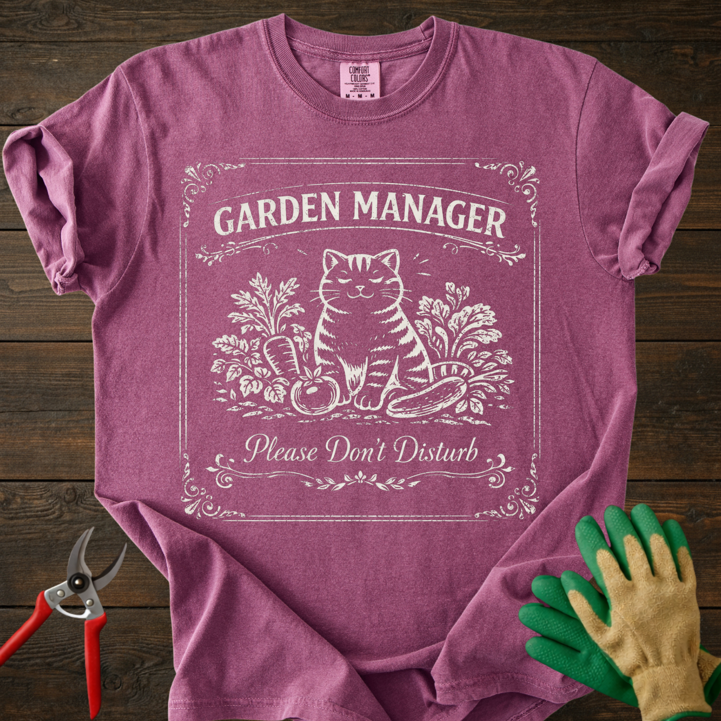 Cat Garden Manager T-Shirt