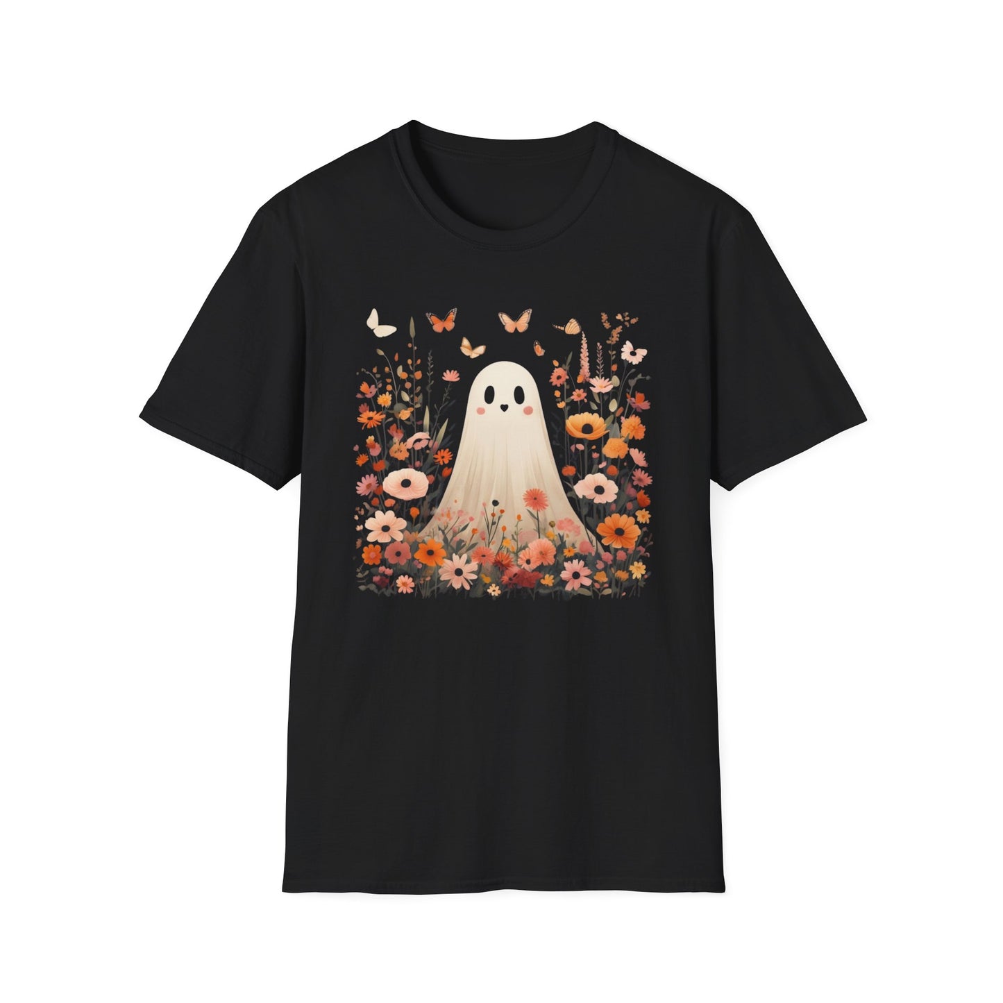 Ghostly Floral T-Shirt