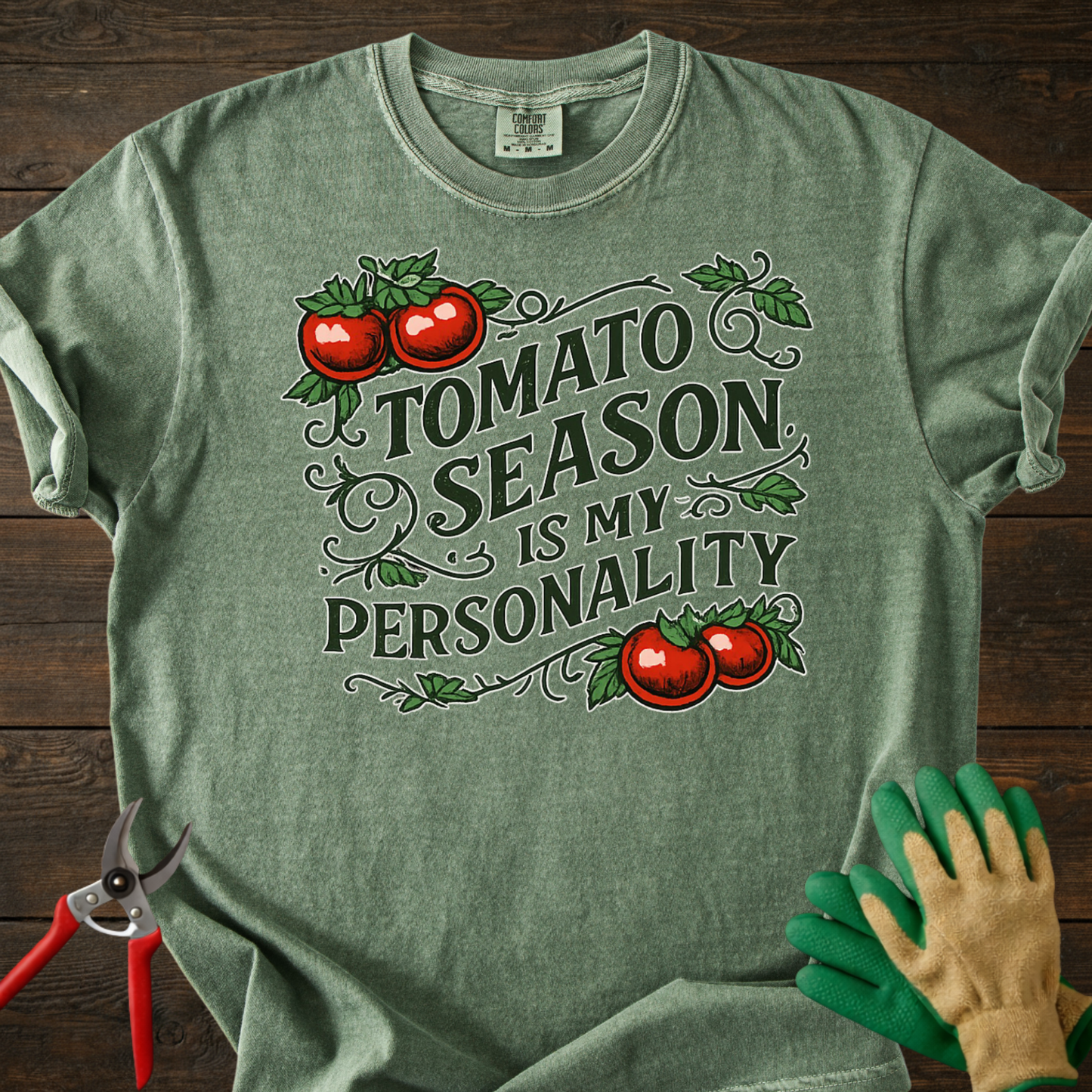 Tomato Season Is My Personality T-Shirt