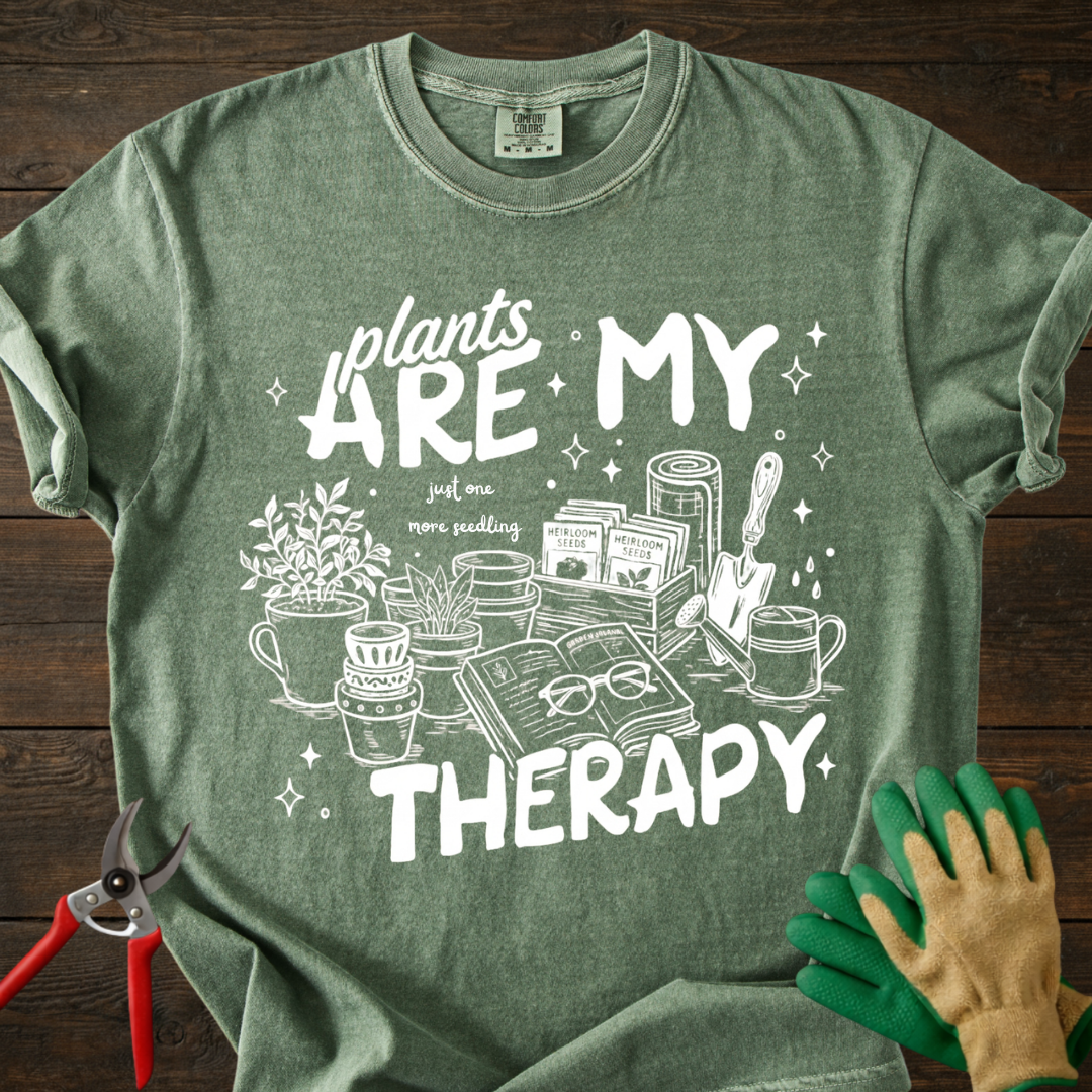 Plants Are My Therapy T-Shirt