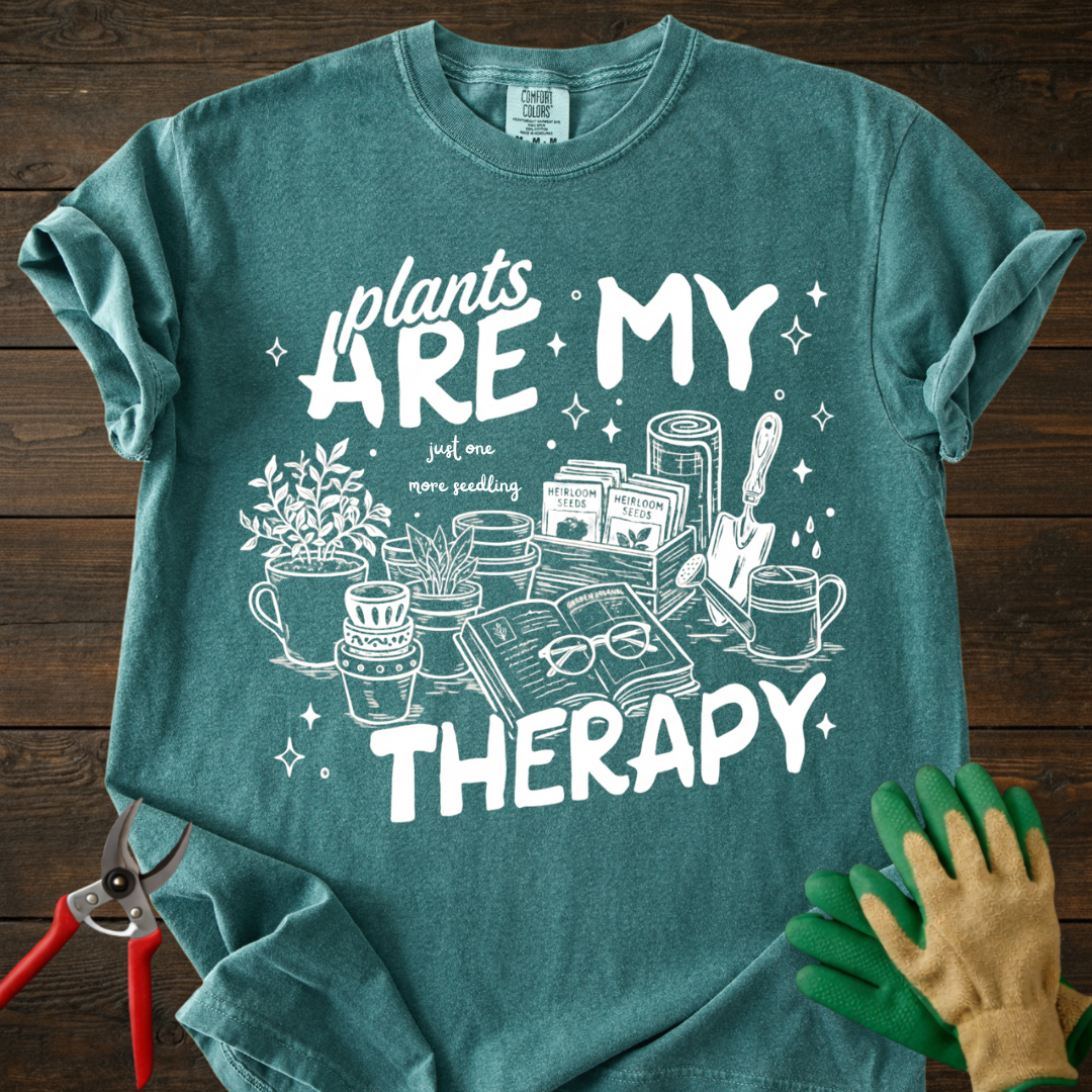 Plants Are My Therapy T-Shirt