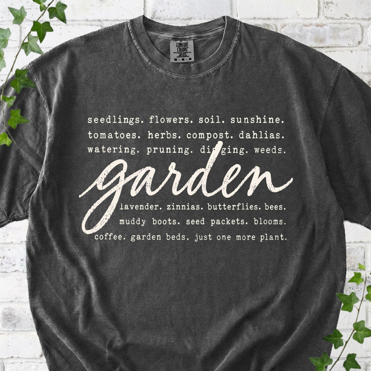 Garden Script T-Shirt