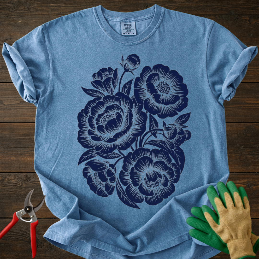 Floral Peony Bouquet T-Shirt