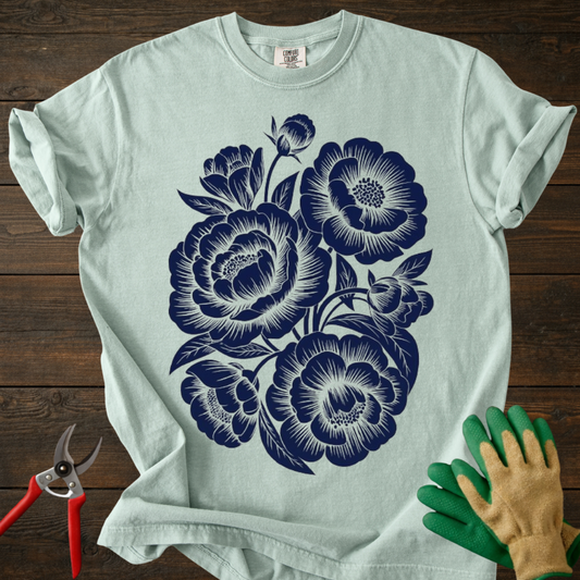 Floral Peony Bouquet T-Shirt