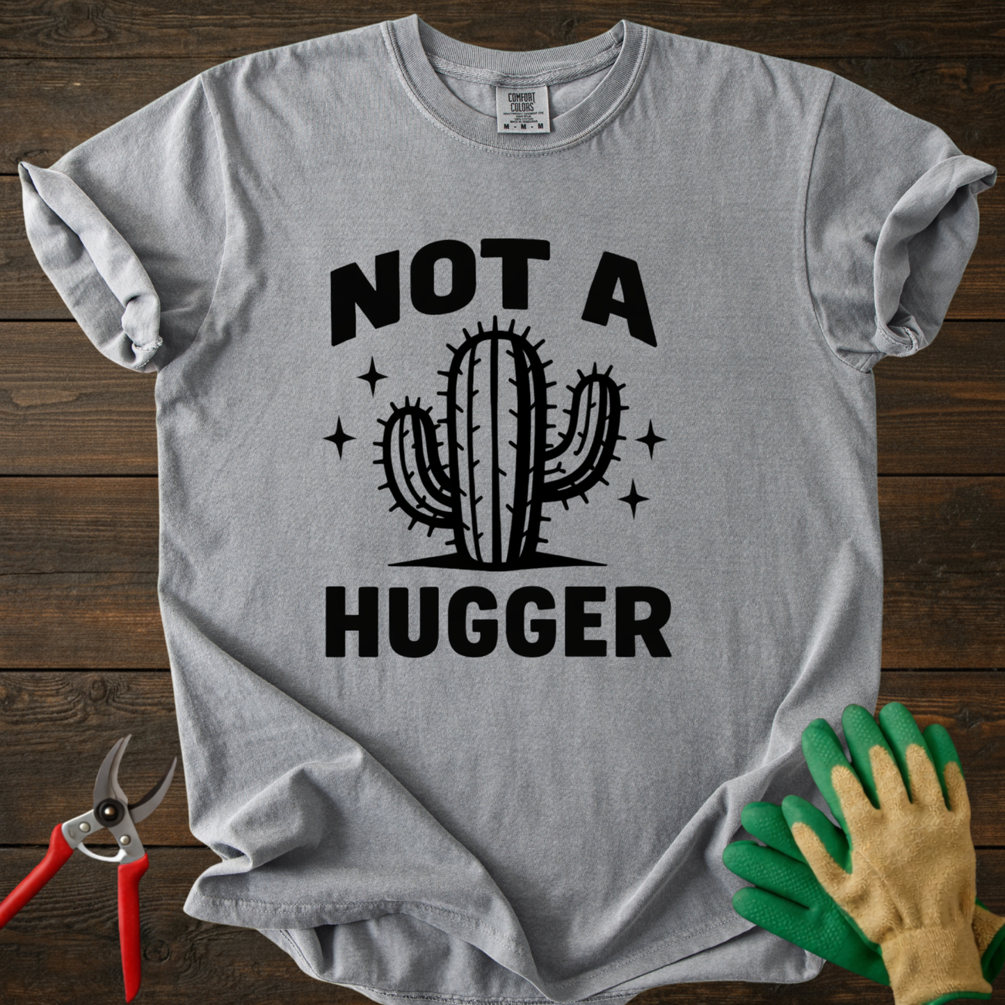 Not a Hugger Cactus T-Shirt