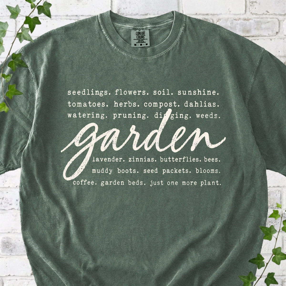 Garden Script T-Shirt