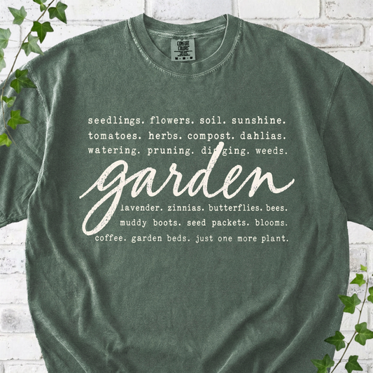 Garden Script T-Shirt