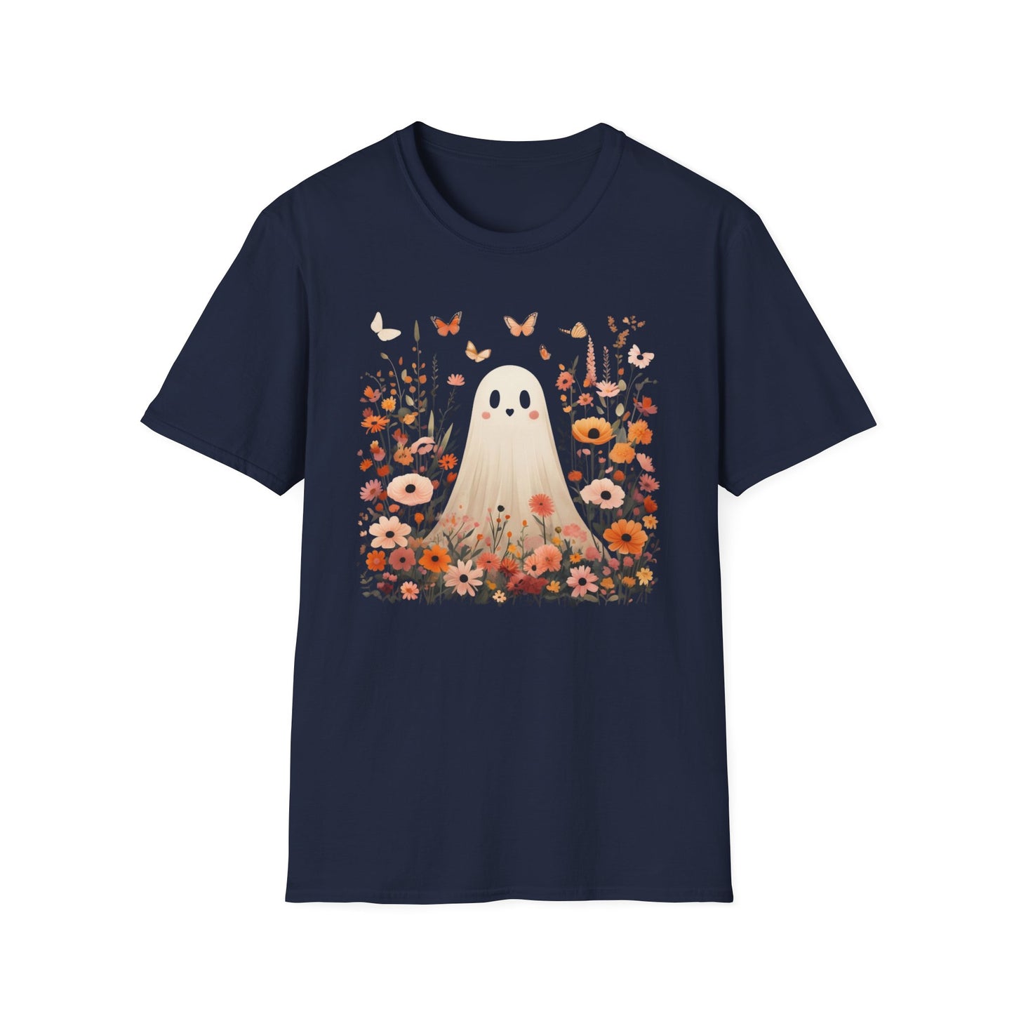 Ghostly Floral T-Shirt