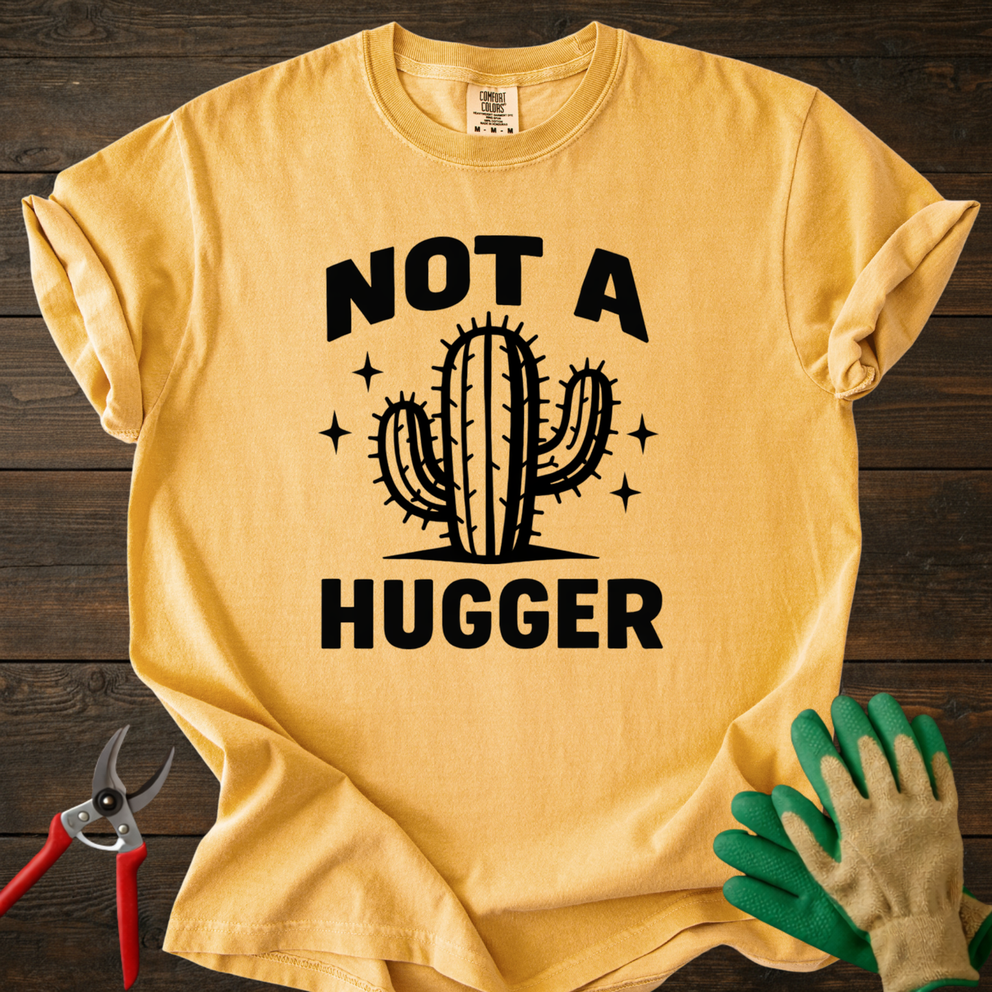 Not a Hugger Cactus T-Shirt