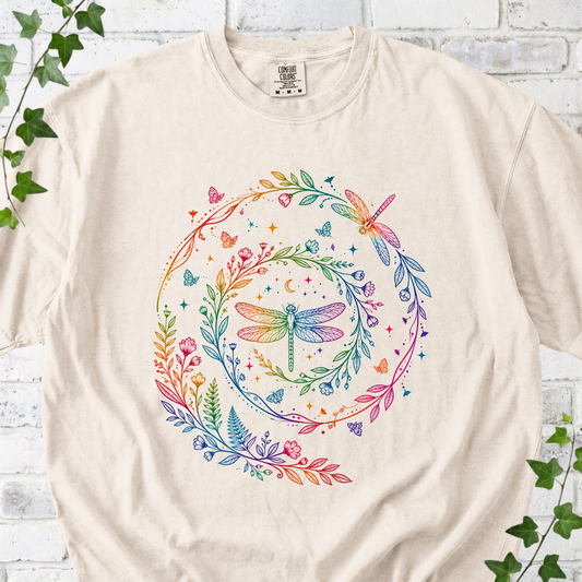 Dragonfly Wreath T-Shirt