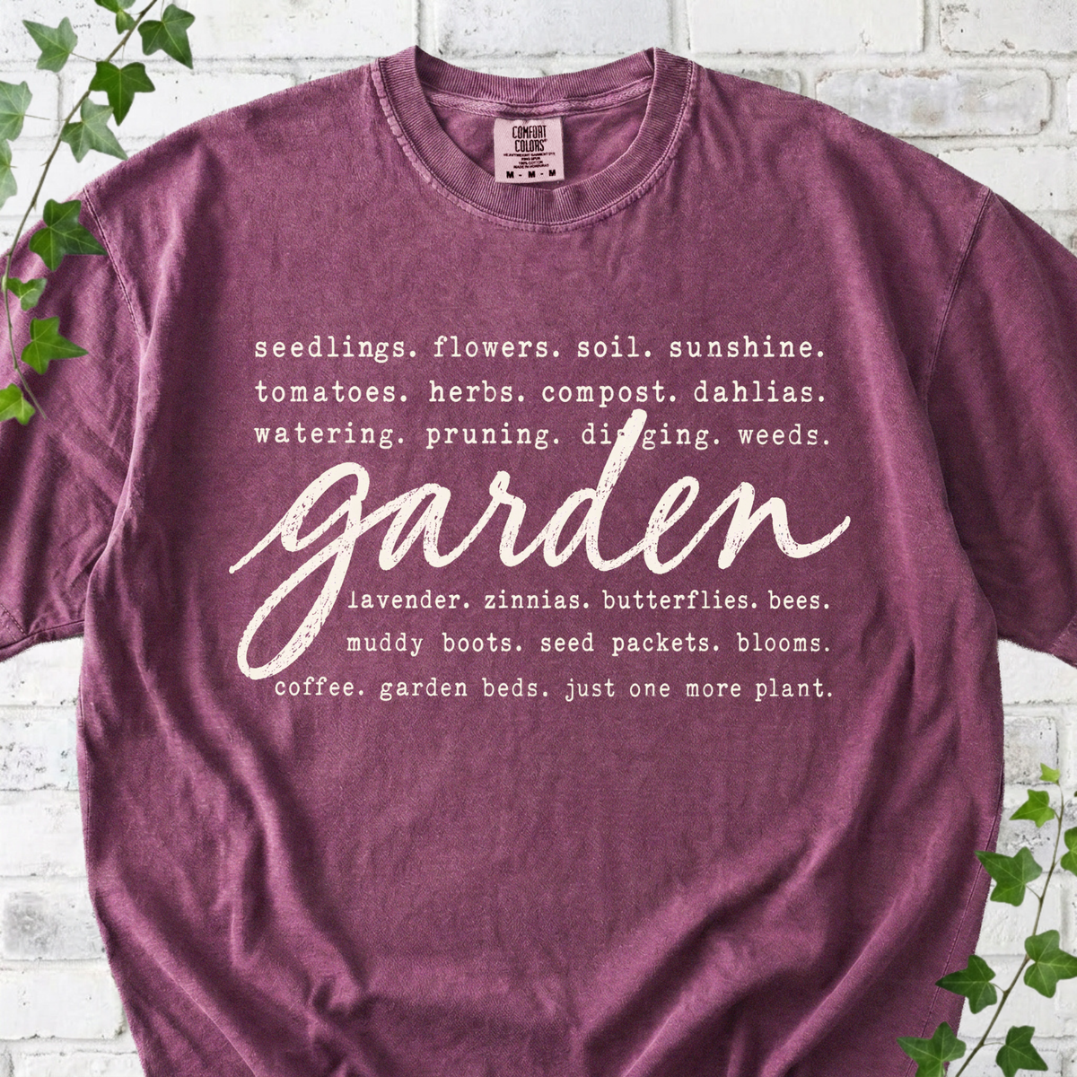 Garden Script T-Shirt