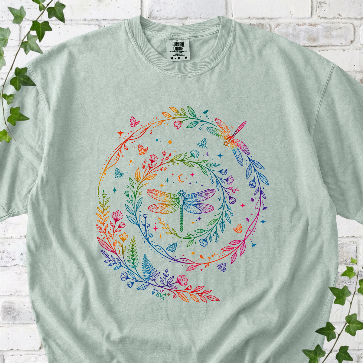 Dragonfly Wreath T-Shirt