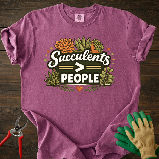 Succulents > People T-Shirt