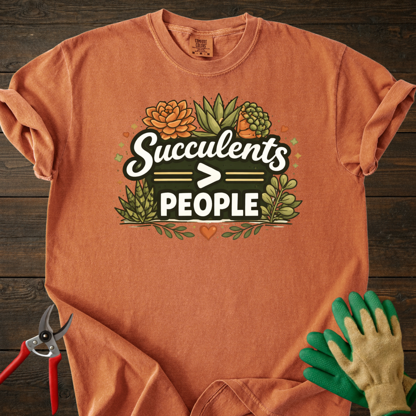 Succulents > People T-Shirt