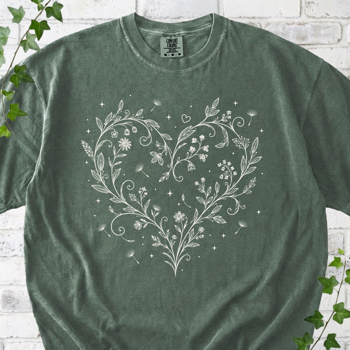Floral Heart T-Shirt