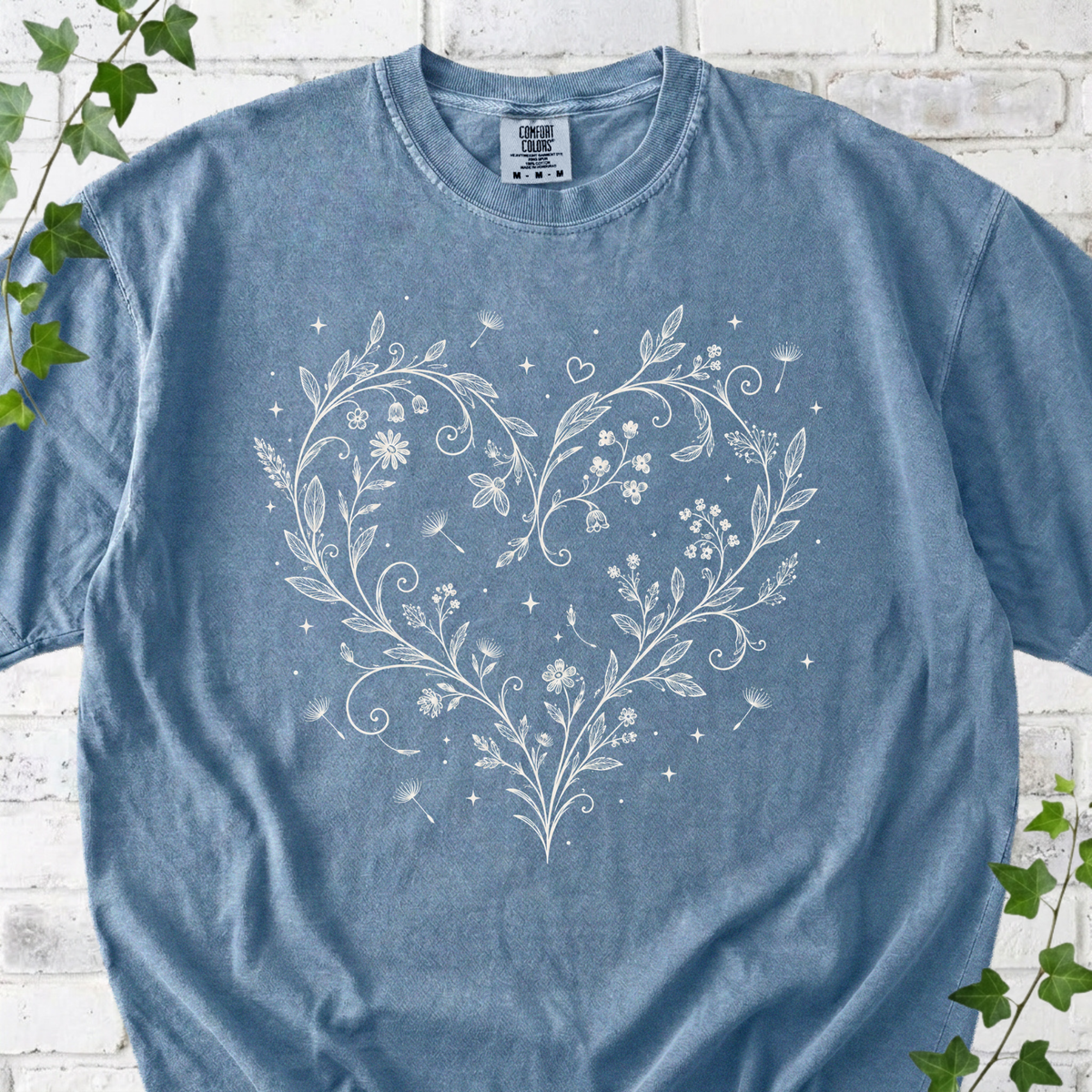Floral Heart T-Shirt