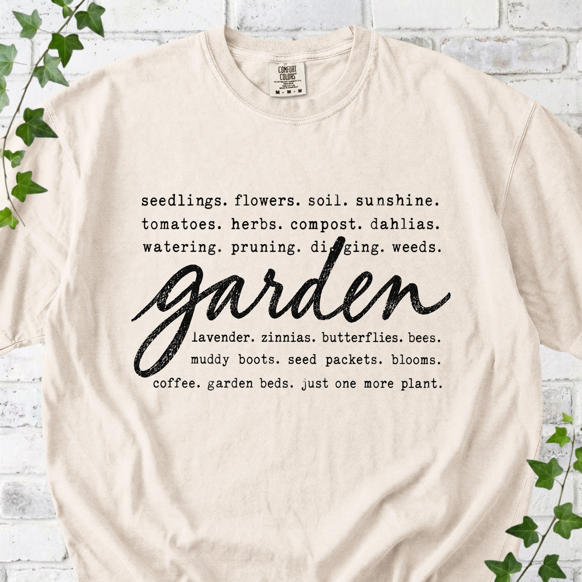 Garden Script T-Shirt