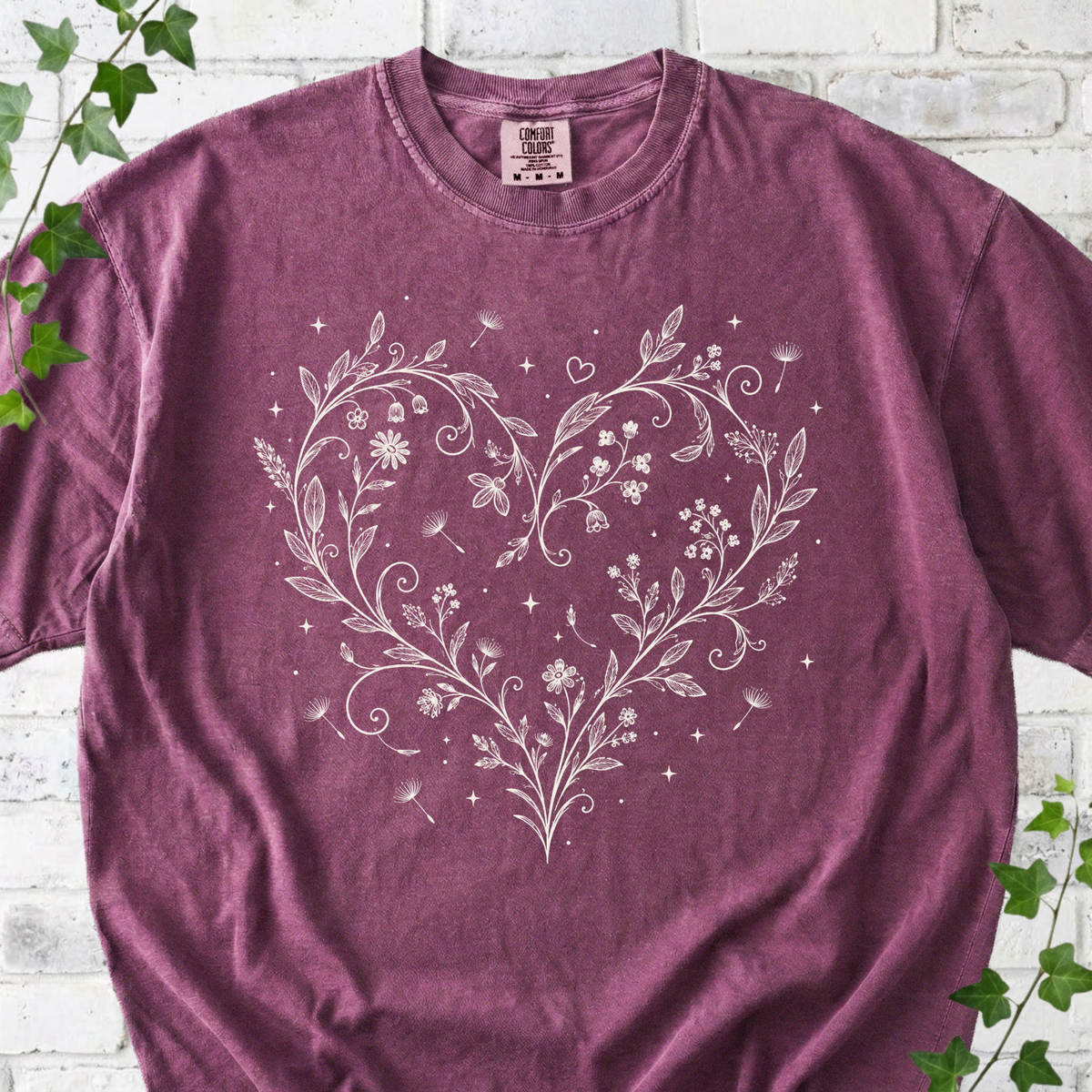 Floral Heart T-Shirt