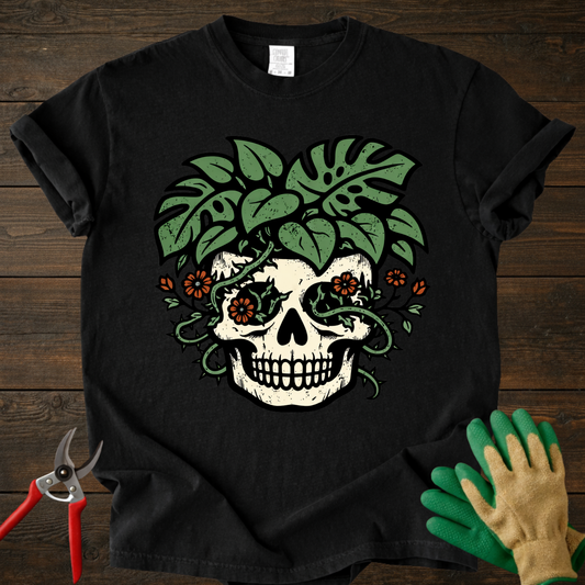 Skull & Monstera T-Shirt