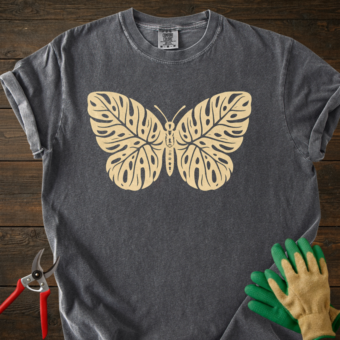 Monstera Butterfly T-Shirt