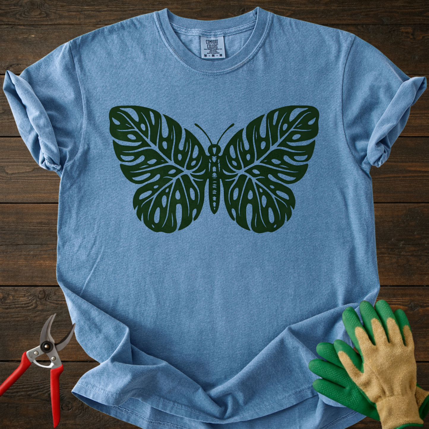Monstera Butterfly T-Shirt