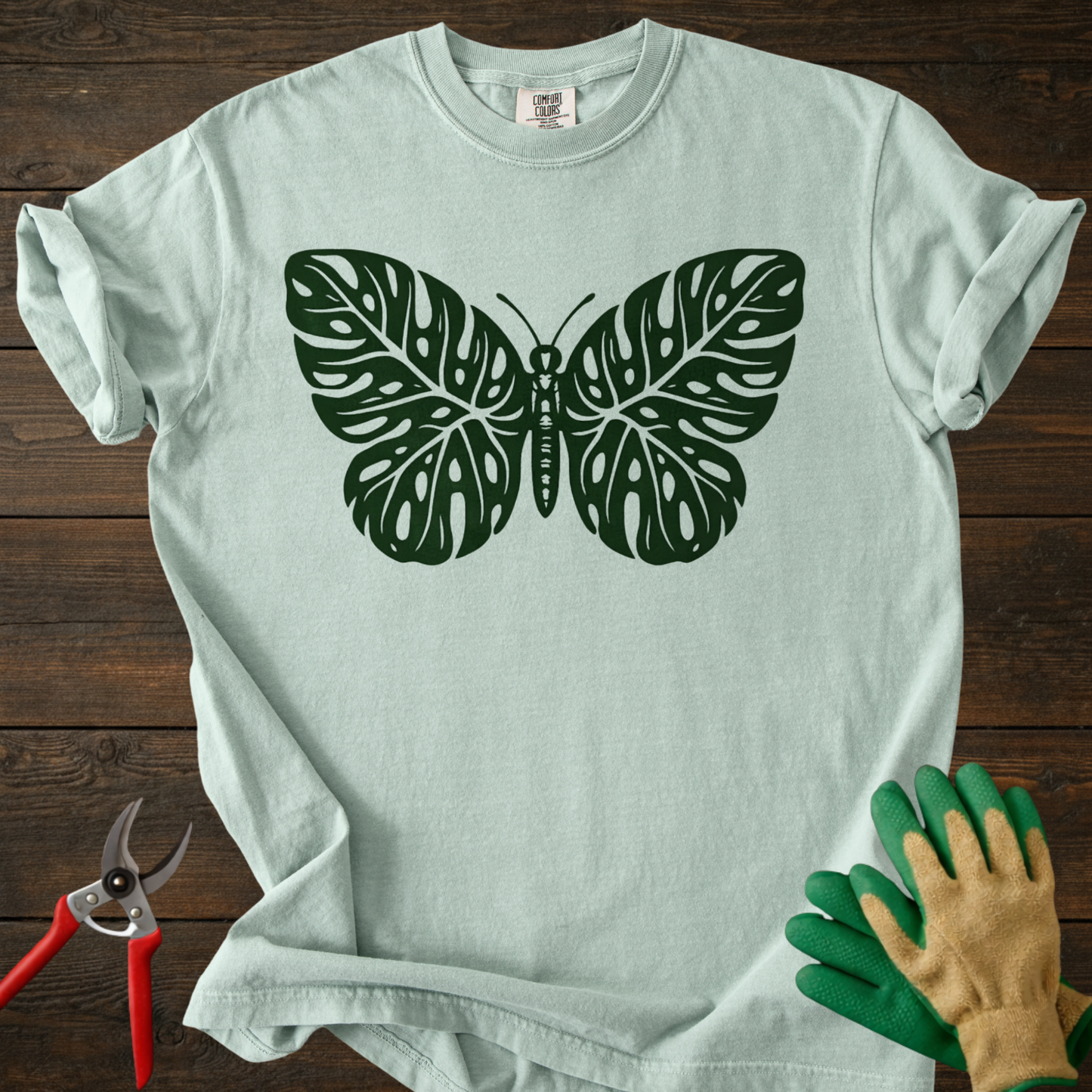 Monstera Butterfly T-Shirt