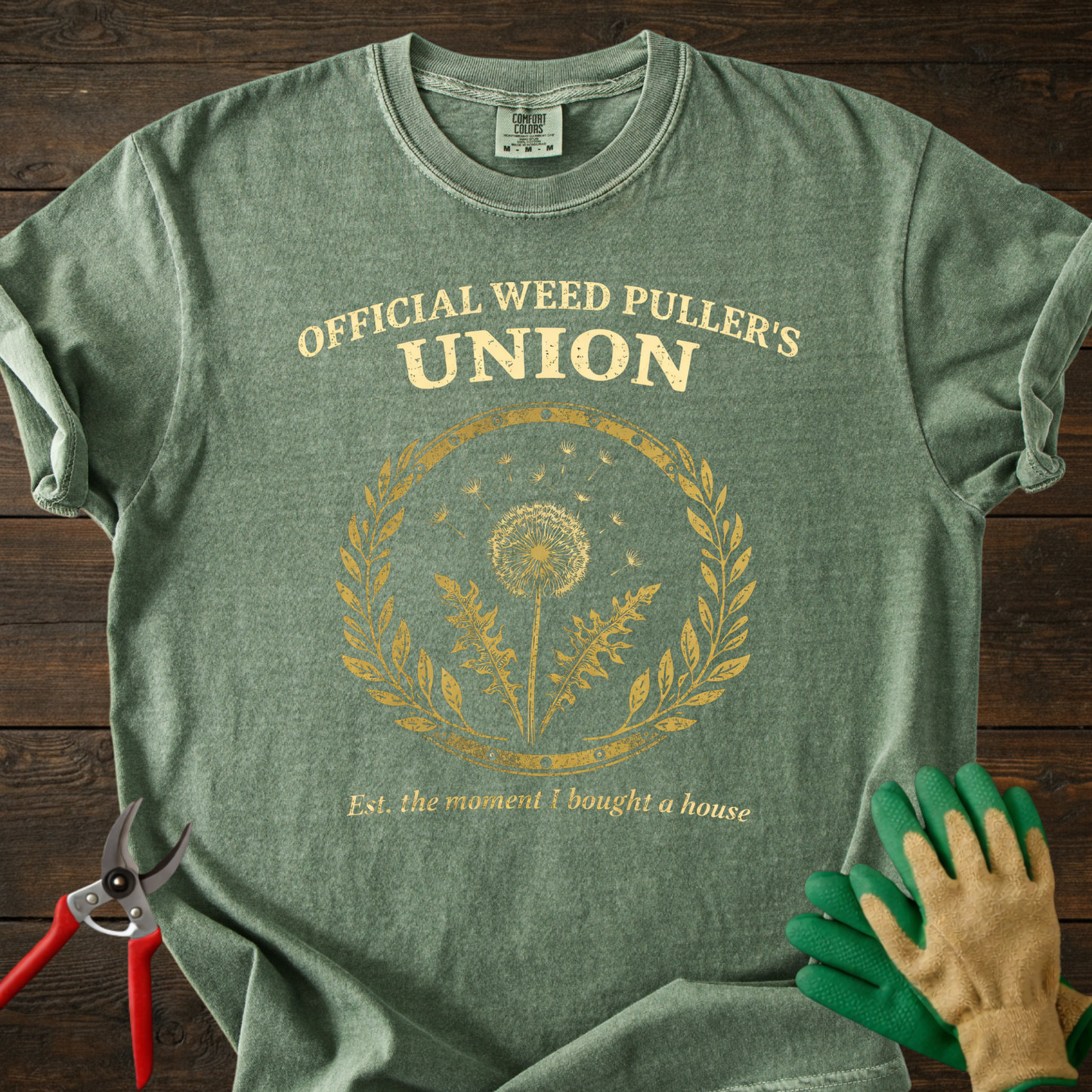 Weed Puller's Union T-Shirt