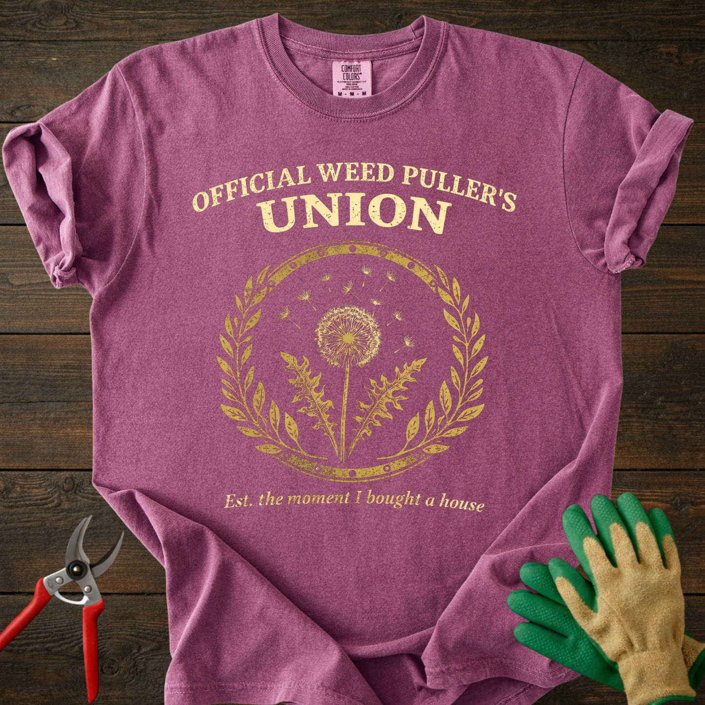 Weed Puller's Union T-Shirt