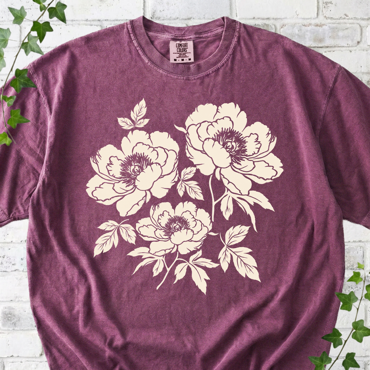 Peony Graphic T-Shirt