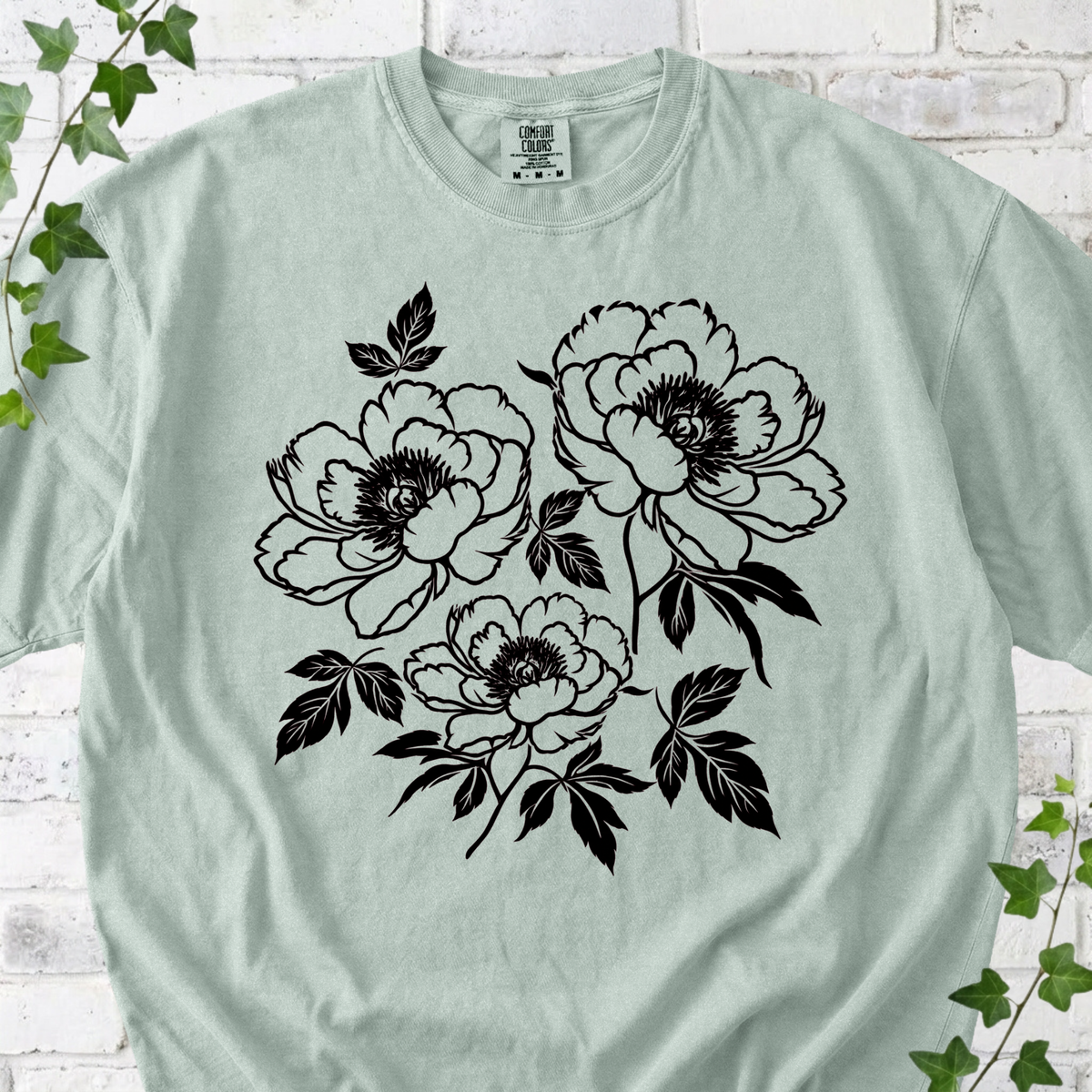 Peony Graphic T-Shirt