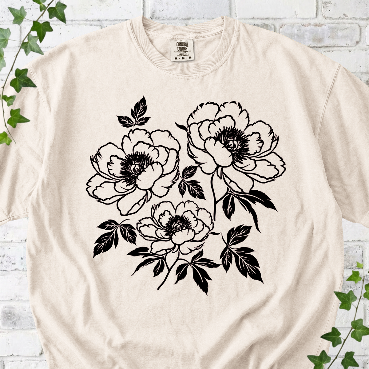 Peony Graphic T-Shirt