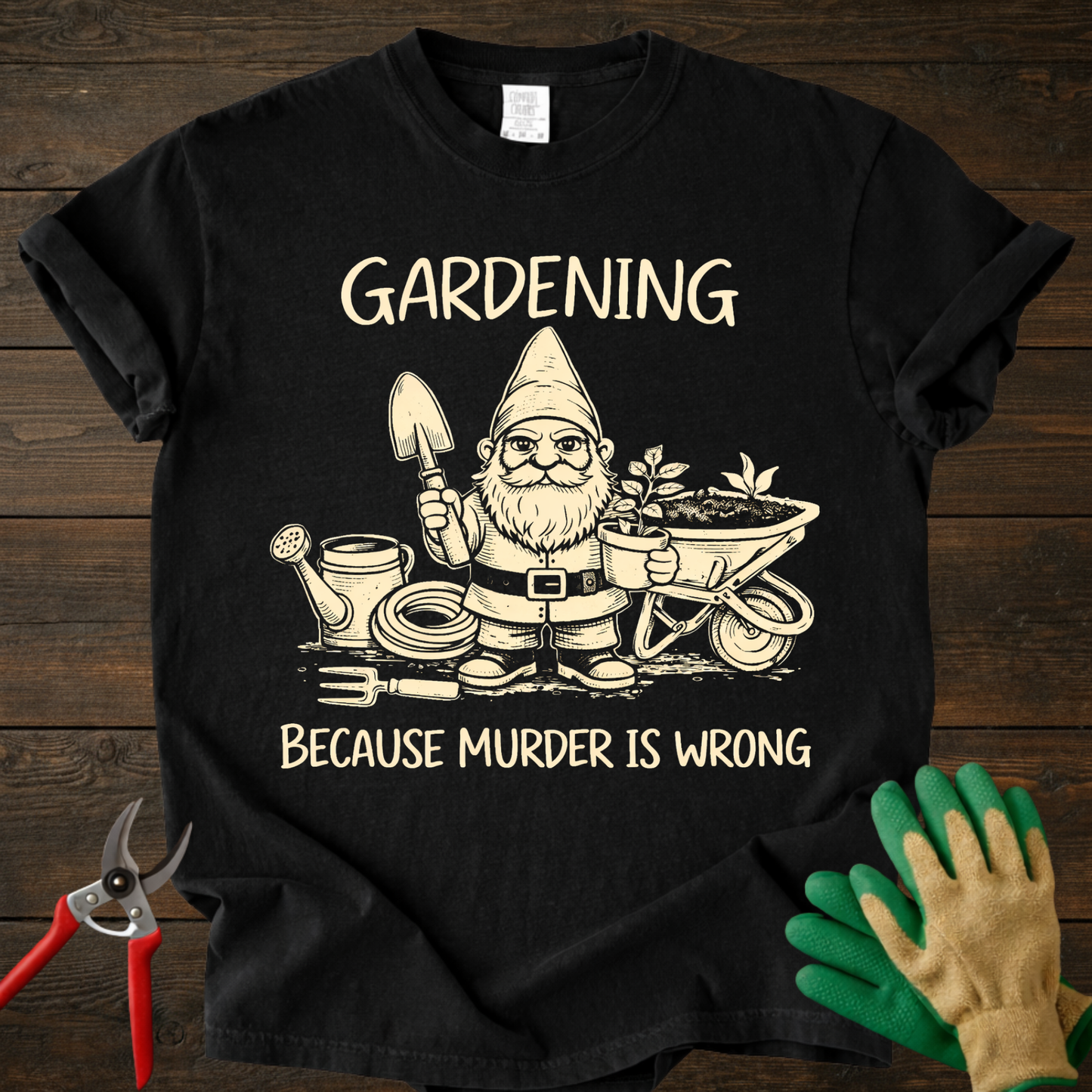 Gardening Because Murder Is Wrong