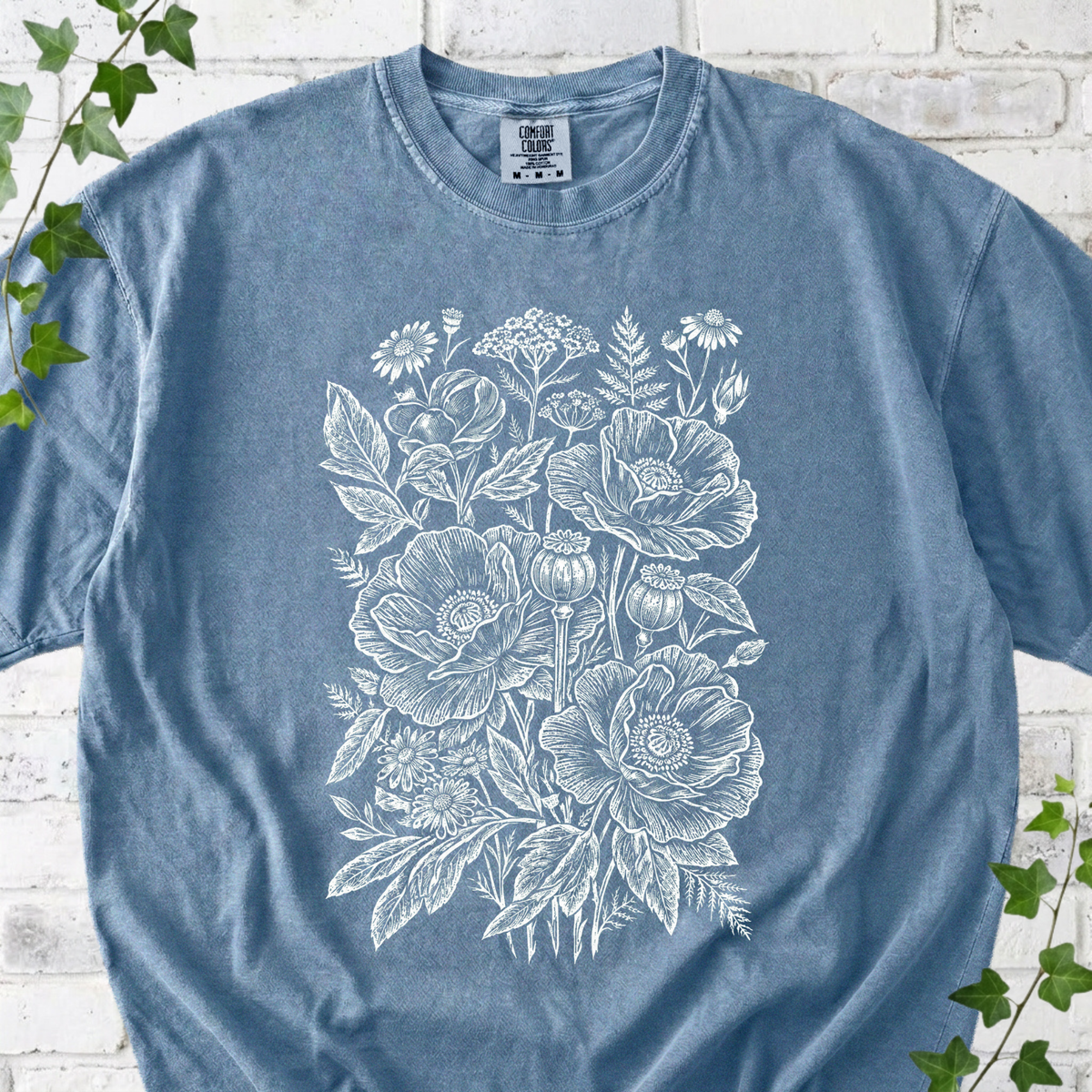 Floral Bouquet Graphic T-Shirt