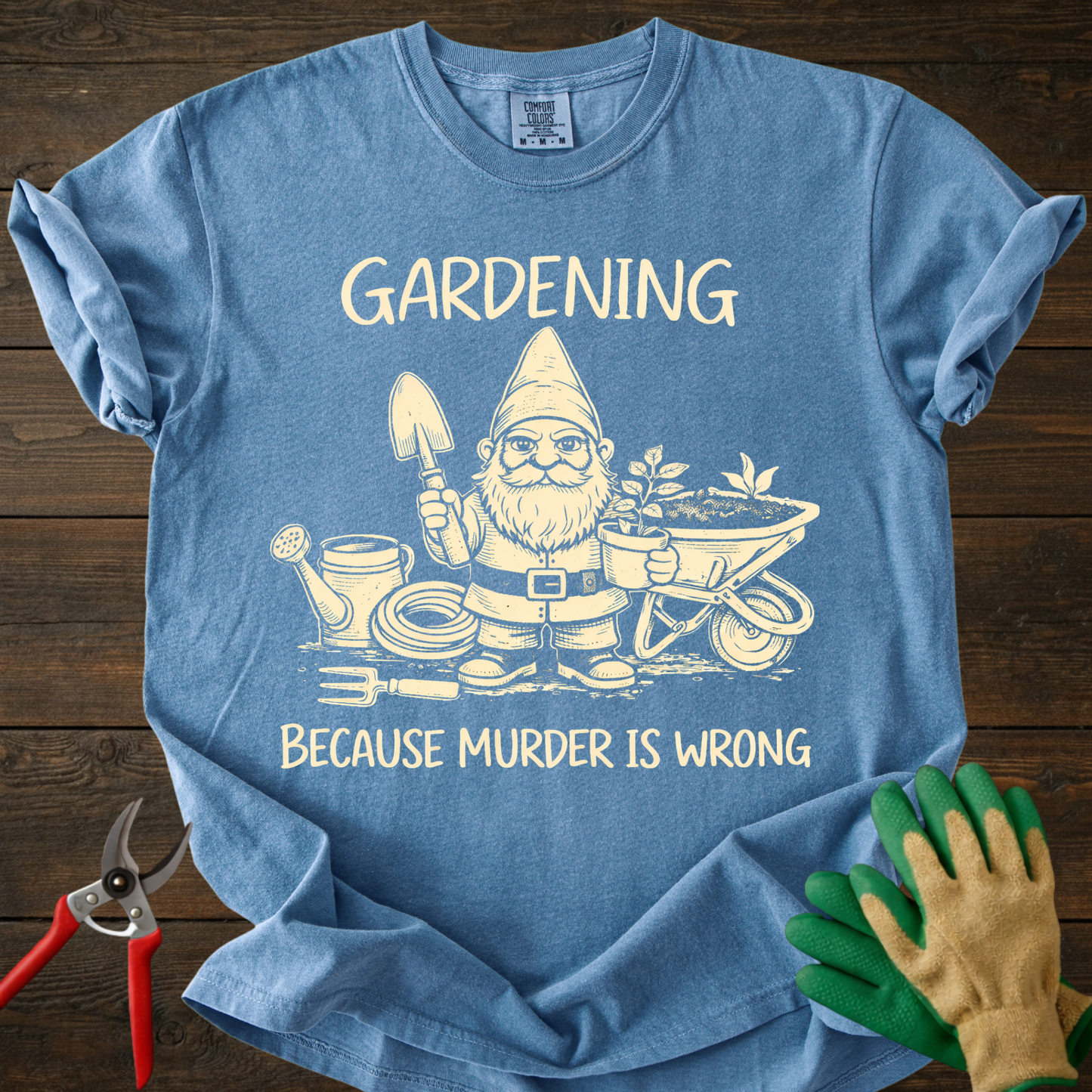 Gardening Because Murder Is Wrong