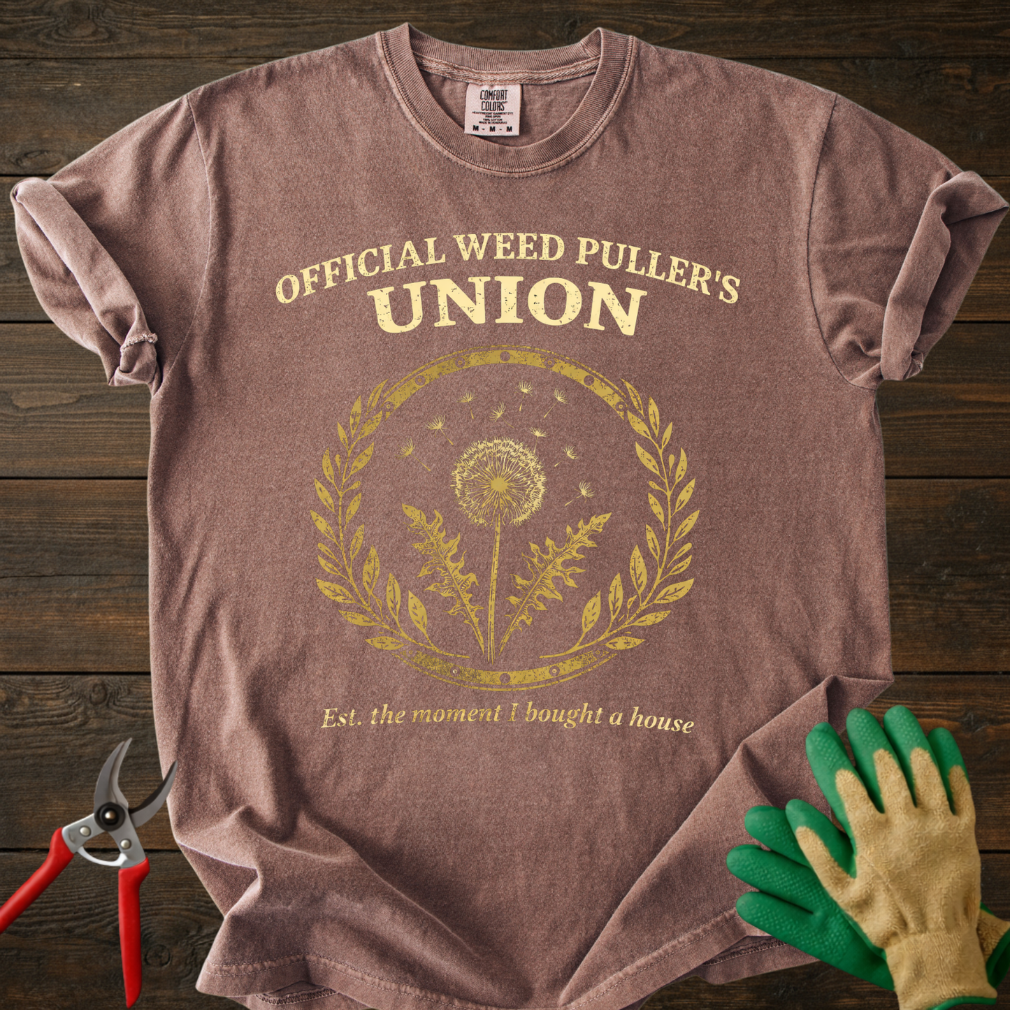 Weed Puller's Union T-Shirt