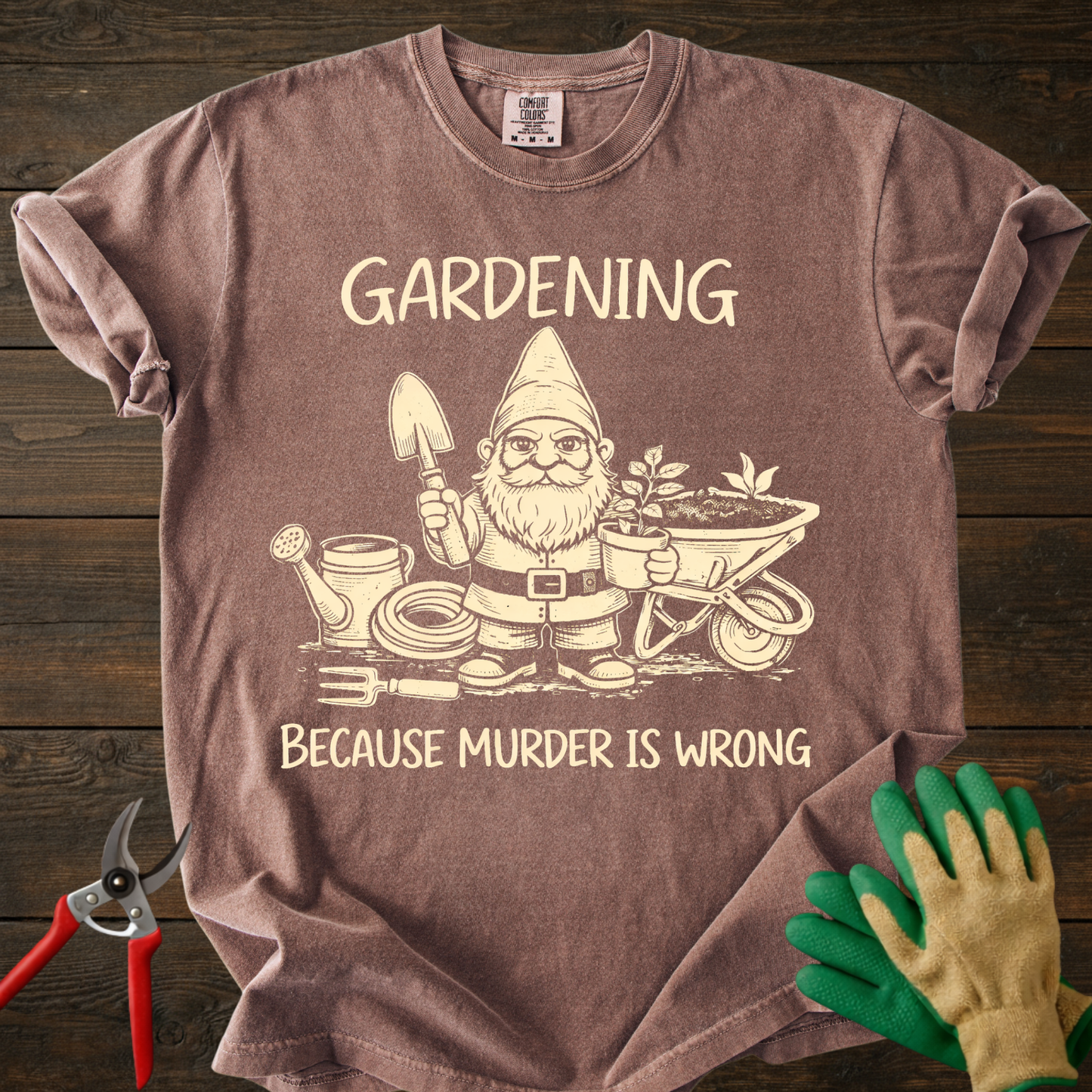 Gardening Because Murder Is Wrong
