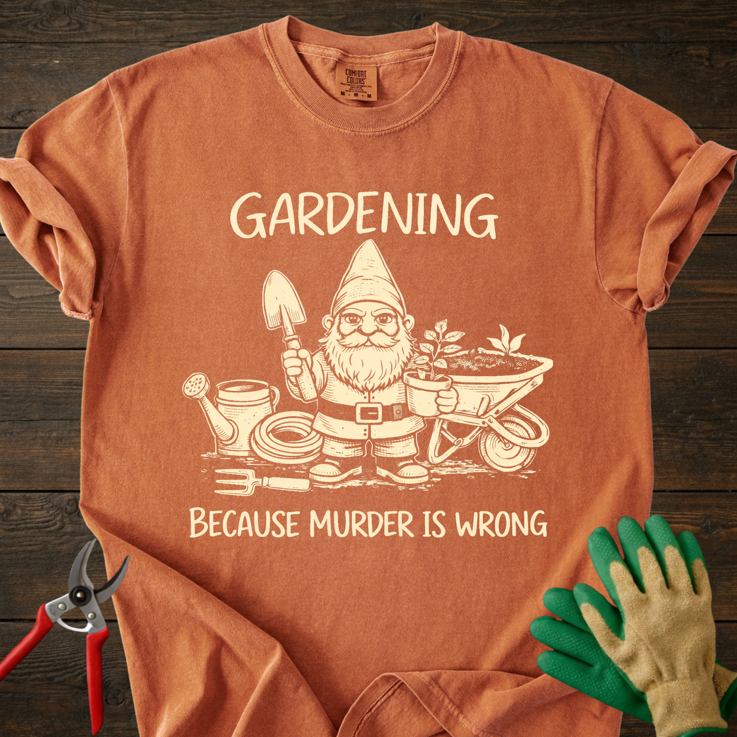 Gardening Because Murder Is Wrong