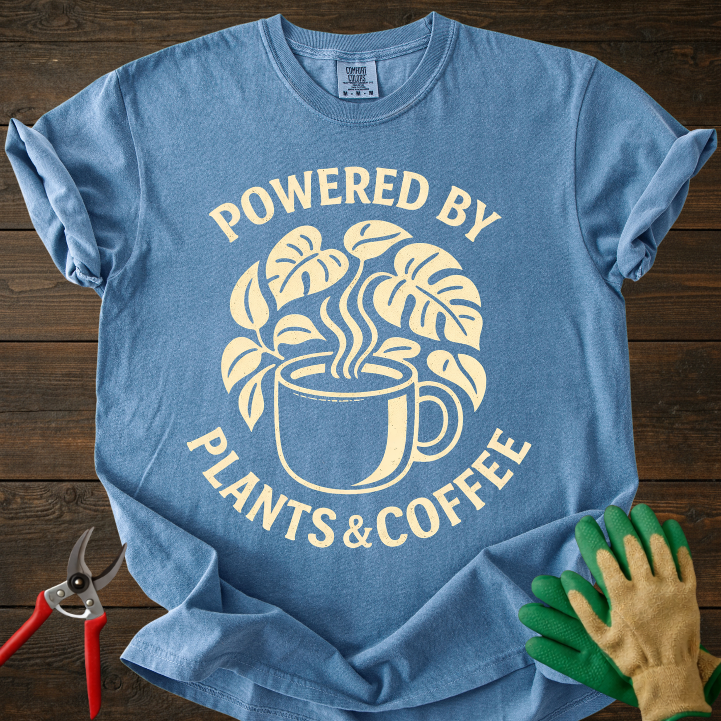Powered by Plants & Coffee T-Shirt