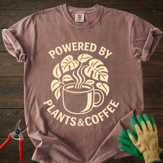 Powered by Plants & Coffee T-Shirt
