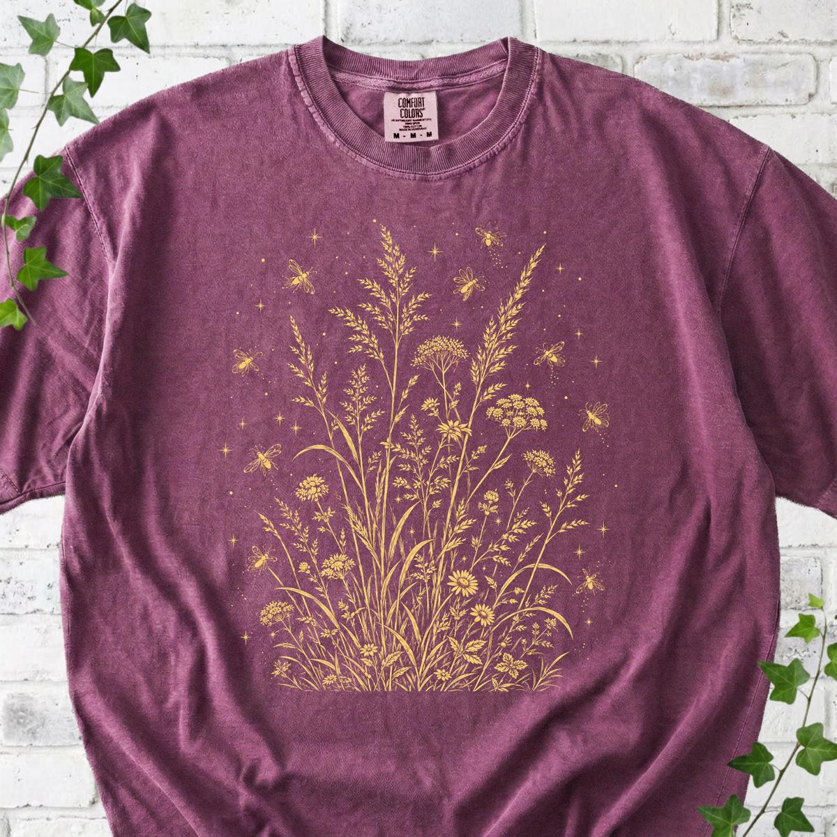 Vintage Botanical Floral T-Shirt